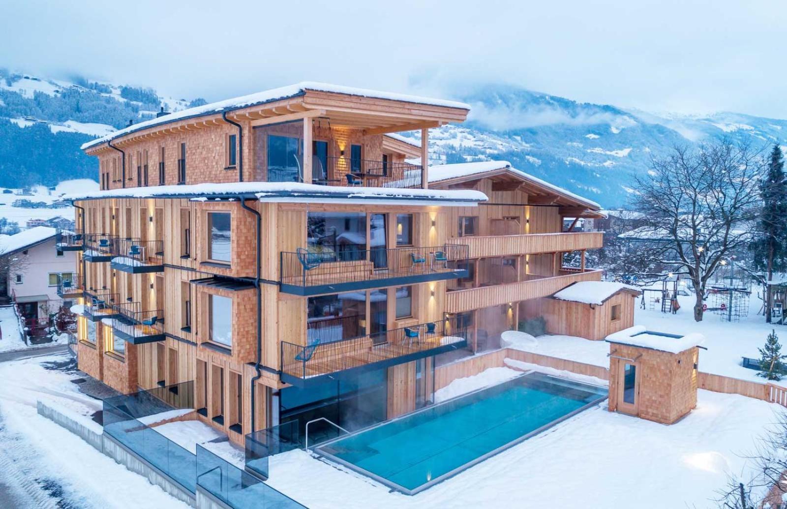 Appartement Zillertal Klee mit Restaurant KleemenTine Ried im Zillertal Extérieur photo