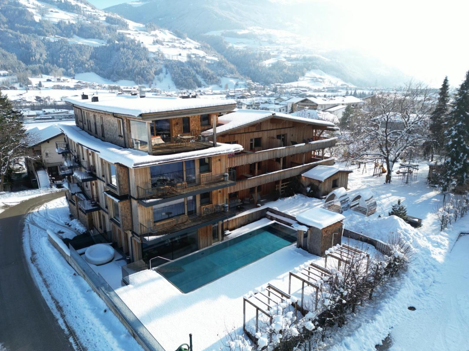 Appartement Zillertal Klee mit Restaurant KleemenTine Ried im Zillertal Extérieur photo